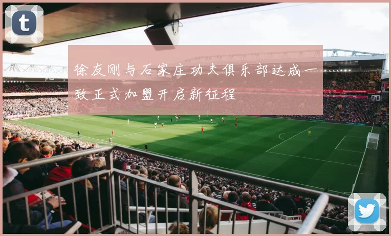 徐友刚与石家庄功夫俱乐部达成一致正式加盟开启新征程